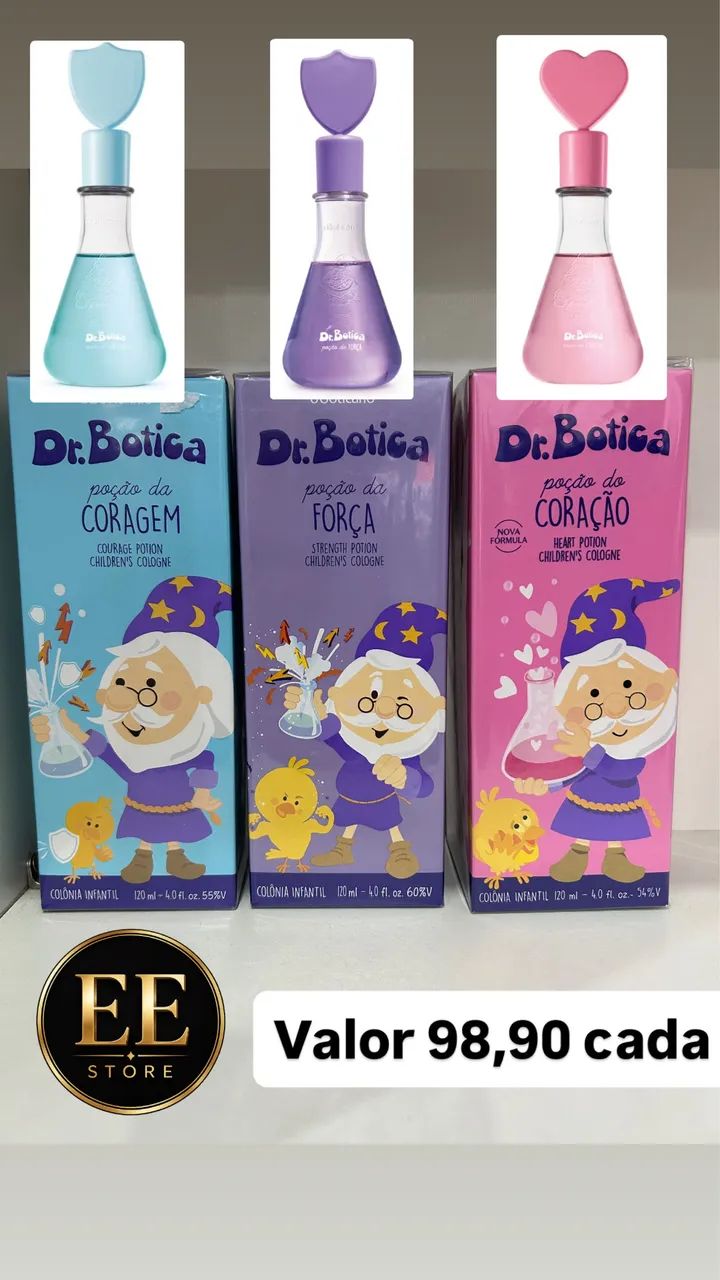 Colônia infantil Dr Botica O Boticário 