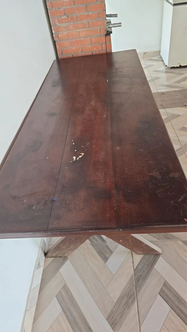 Mesa madeira  - Foto 4