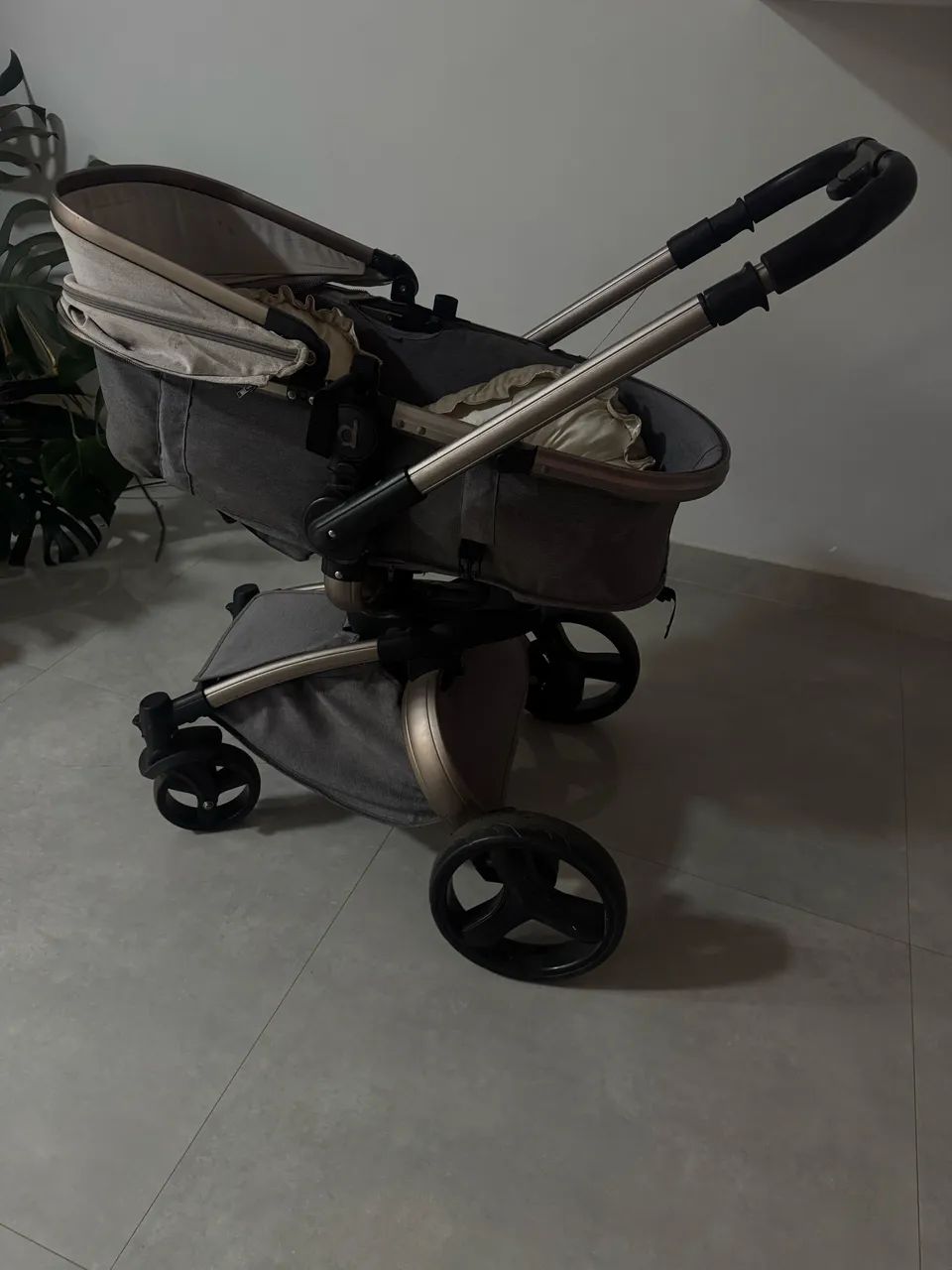 Carrinho galzerano dzieco 360 e bebê conforto  - Foto 2