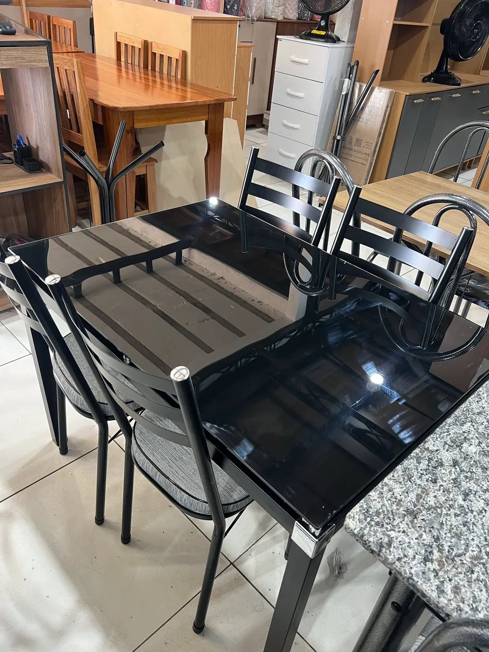 Mesa de vidros 