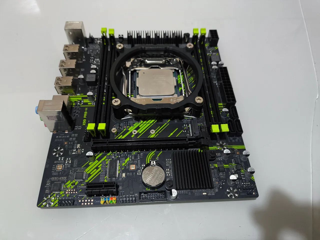 Placa mãe X99 U-9 + processador E5-2680 V4 - Foto 2