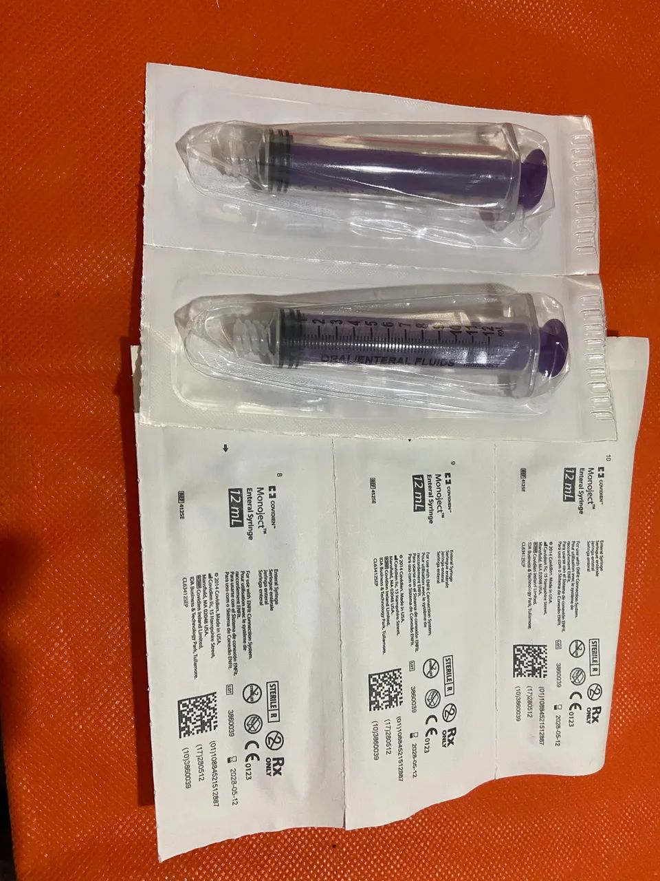 Seringa enteral monôjet 12ml -RX - Foto 2