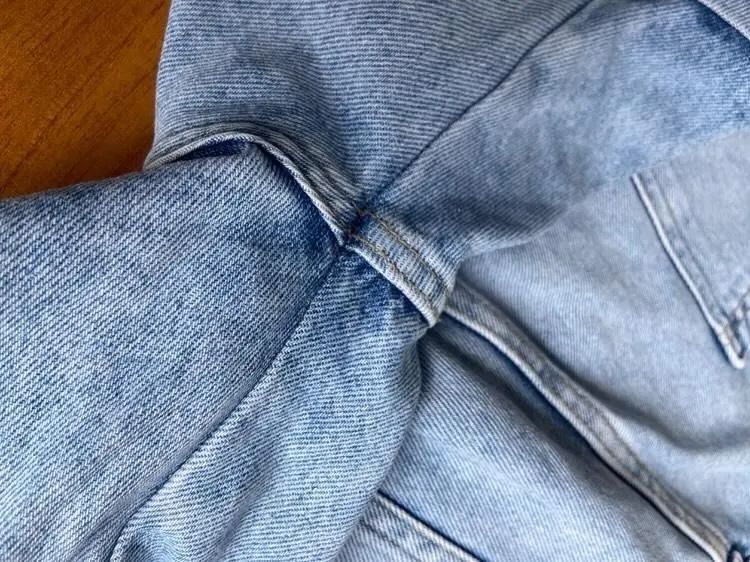 Short cintura alta jeans Sawary plus size 52 - Foto 5