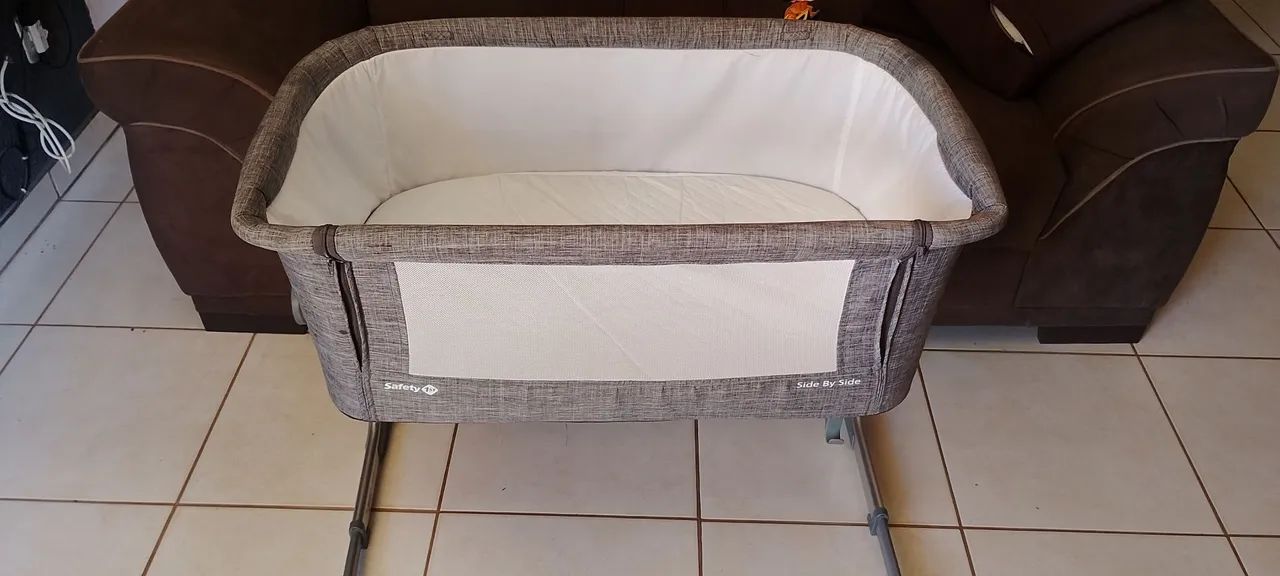BERÇO INFANTIL MARCA SAFETY SIDE BY SIDE 
