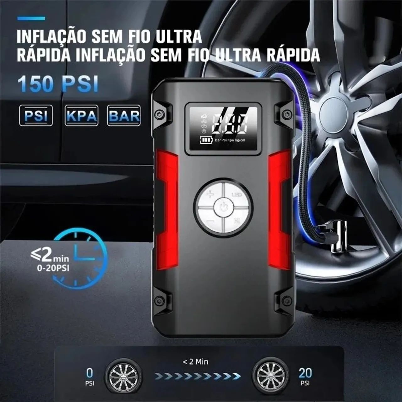 auxiliar de partida e compressor https://s.shopee.com.br/8V9Plyqu99 - Foto 3