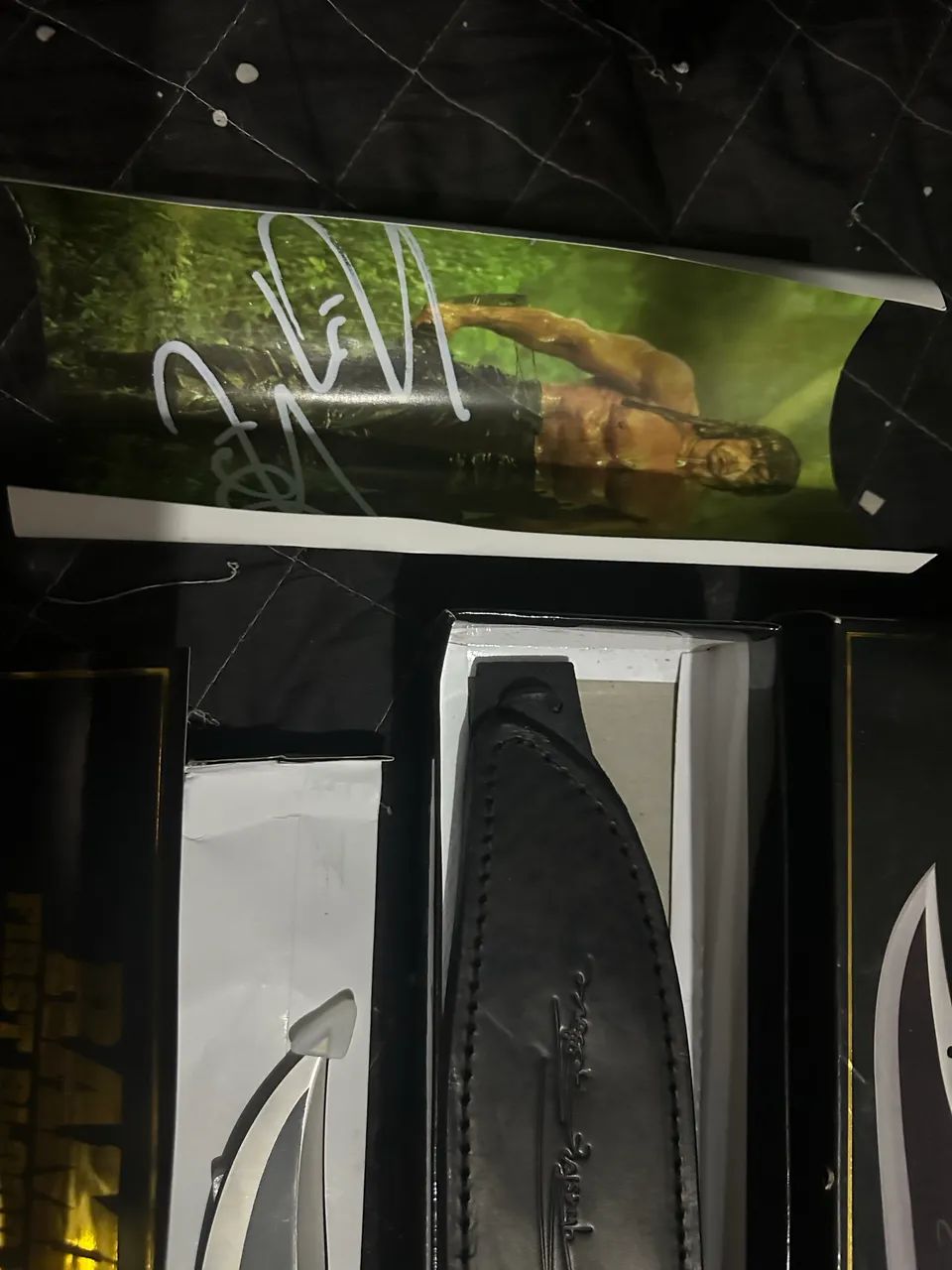 Faca Rambo 2 - Sylvester Stallone Signature Edition. - Foto 3
