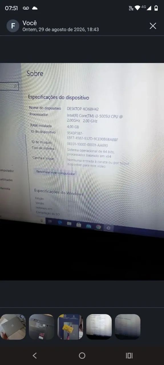 Notebook Lenovo  - Foto 4