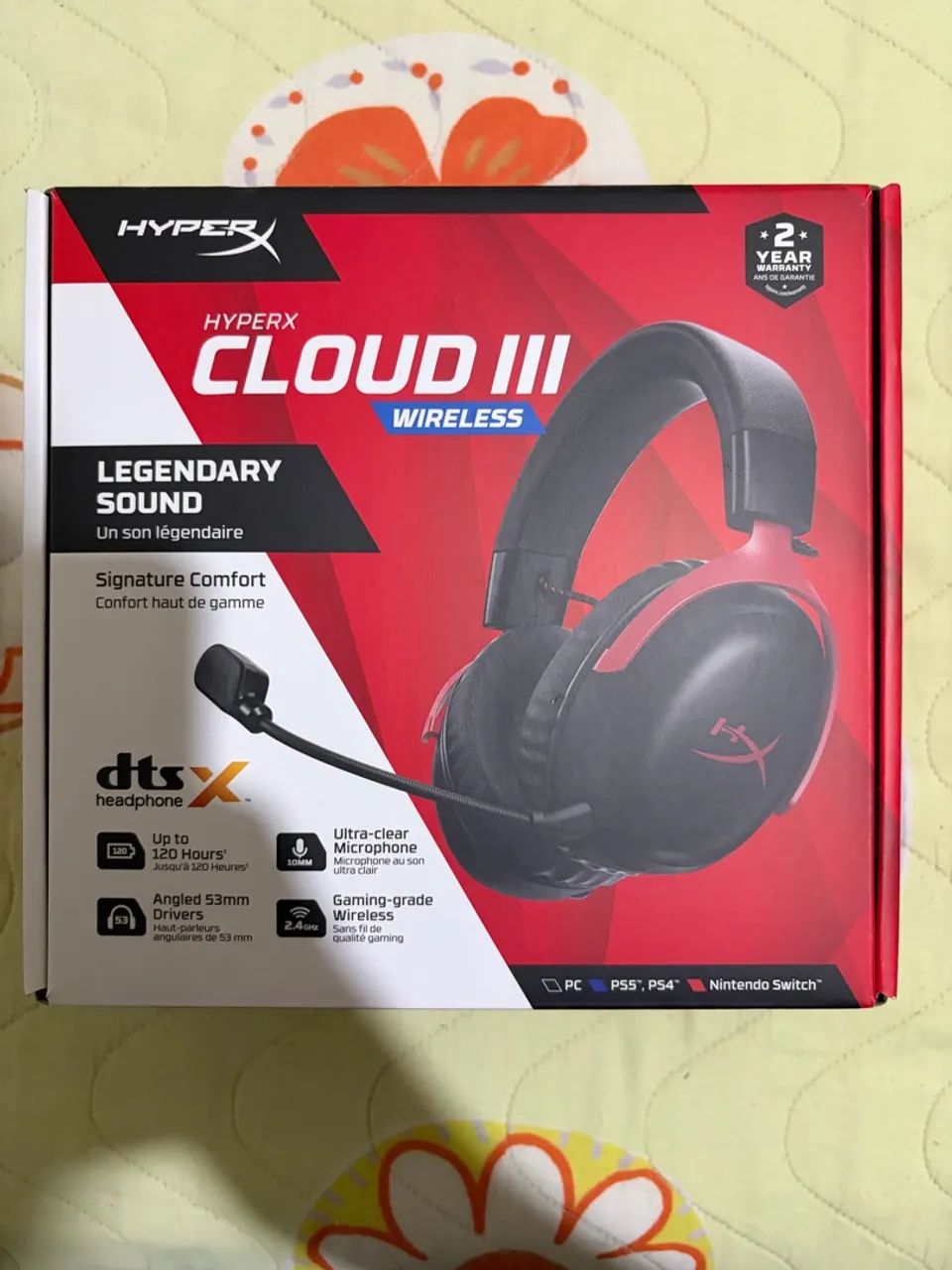 Fone Hyperx Cloud Alpha 3 Wireless 