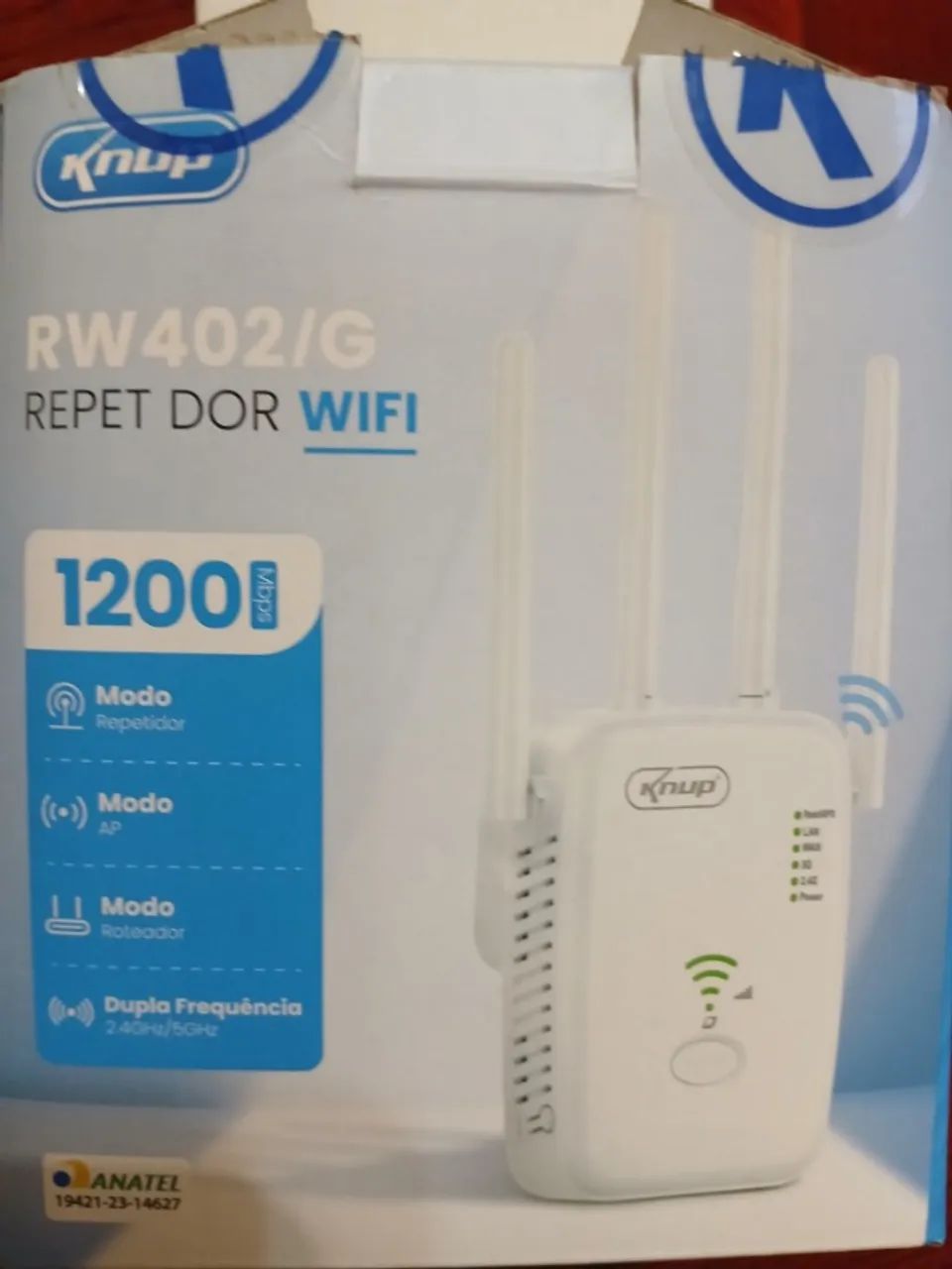 repetidor  sinal  wifi  novo  na  caixa   - Foto 3