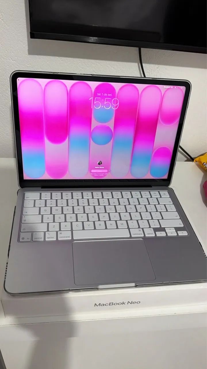 MacBook NEO 256Gb 1 mês de ativado  - Foto 3