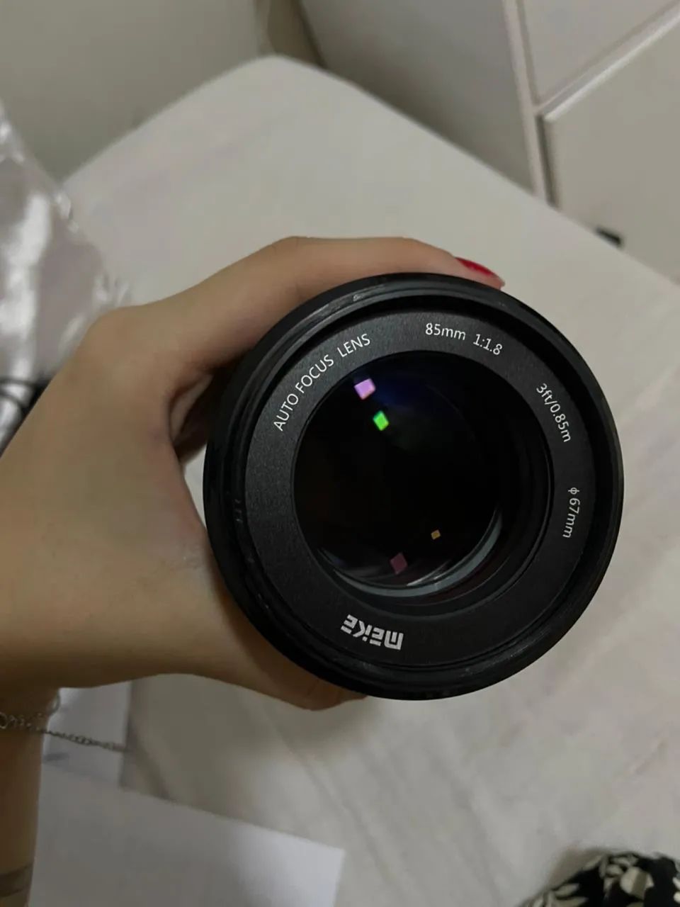 Lente 85mm maike F1.8 Full Frame AF - Foto 4