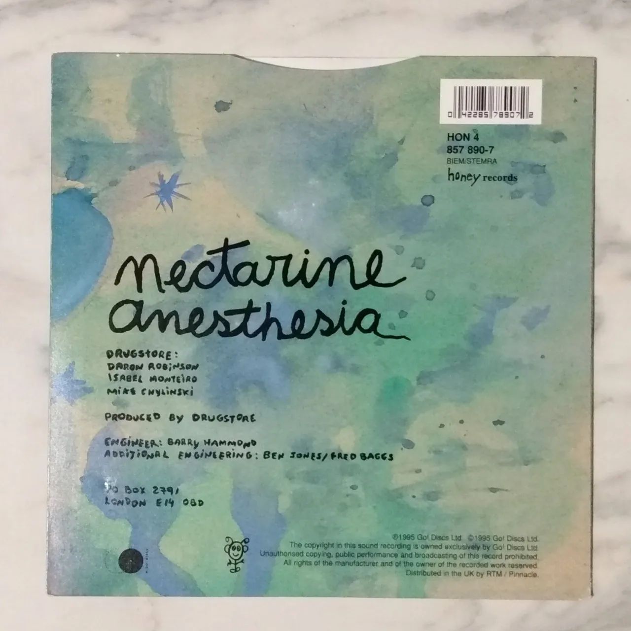 Disco de Vinil Compacto Drugstore Nectarine Go! Discs 1995 - Foto 4