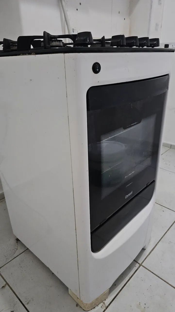 Fogão consul 4 bocas - com mesa de vidro - Foto 2