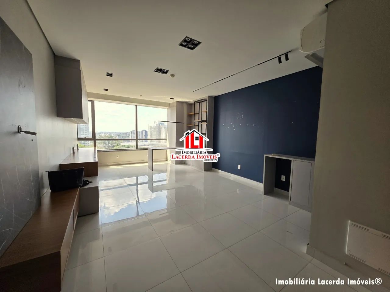 Sala comercial com 35m² reformada, climatizada e modulados, vista para Arena da Amazônia - Foto 5