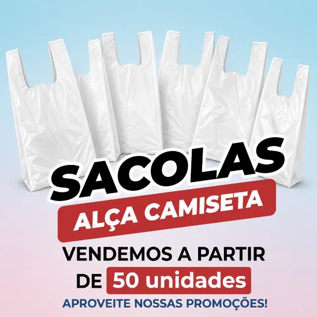 sacola alça camiseta
