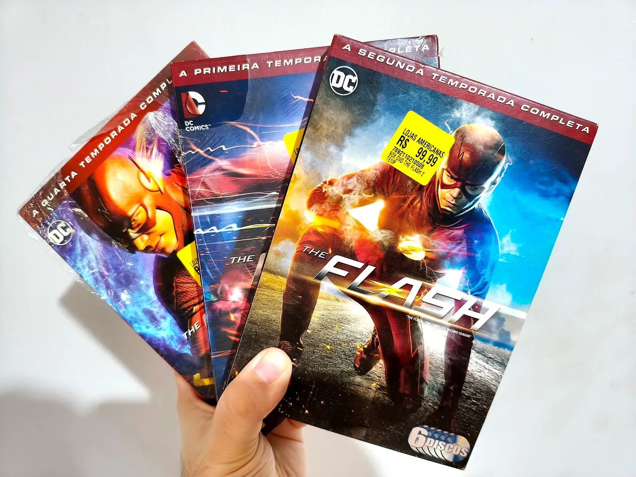 Flash - Temporadas 1, 2 e 4 - DVD