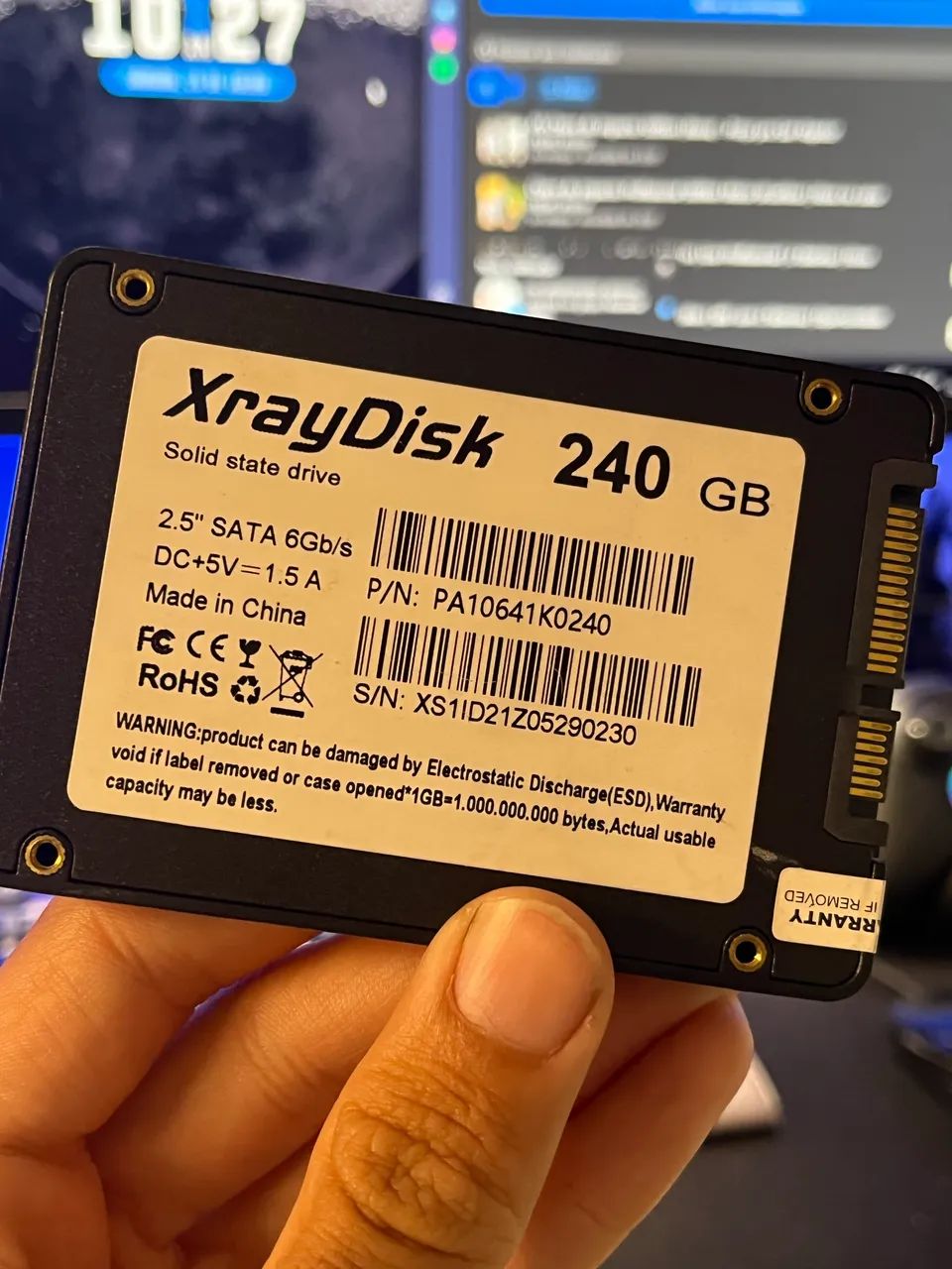 SSD 240GB XrayDisk - Saudável - Foto 3