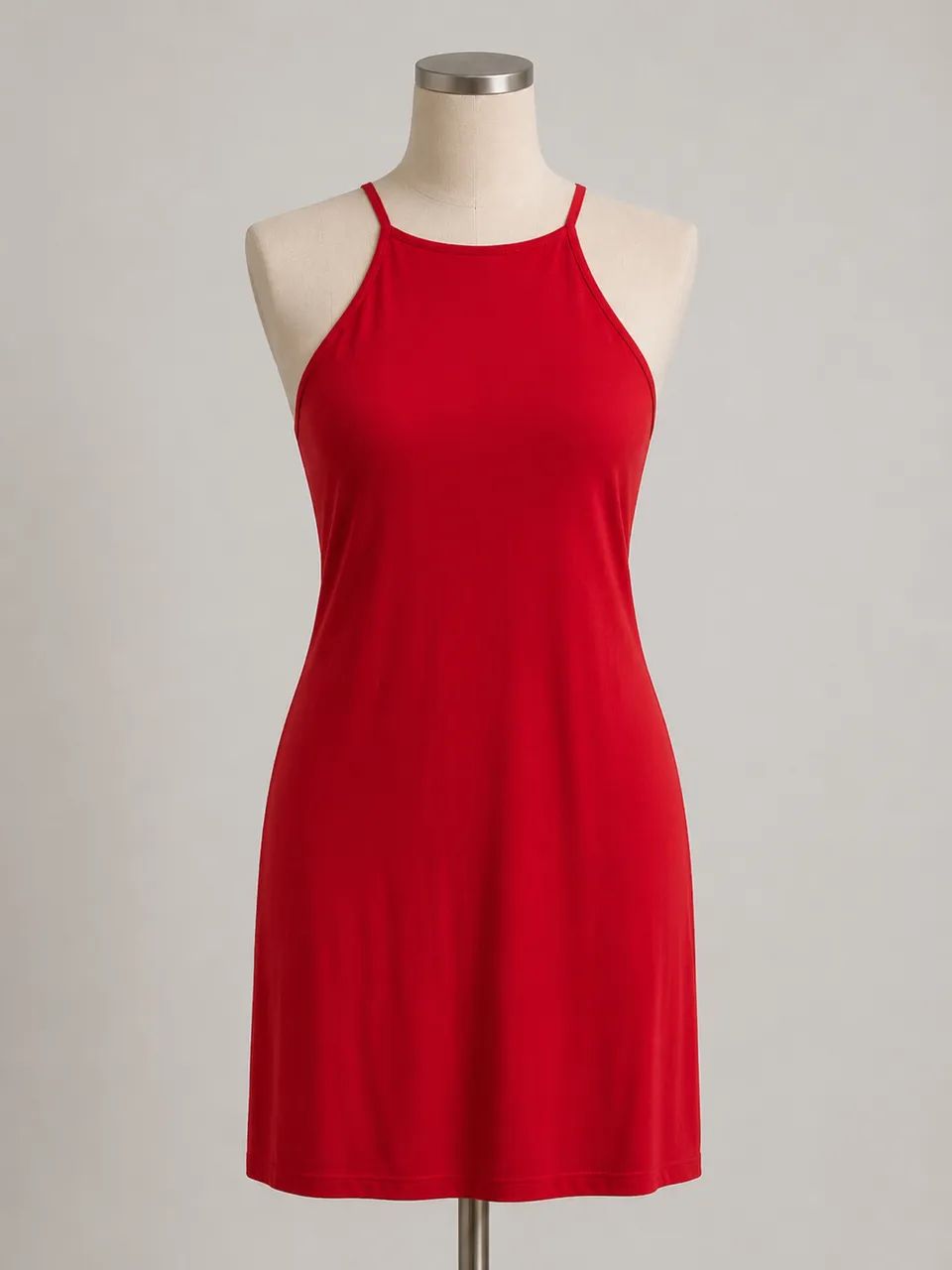 Vestido vermelho alcinha 
