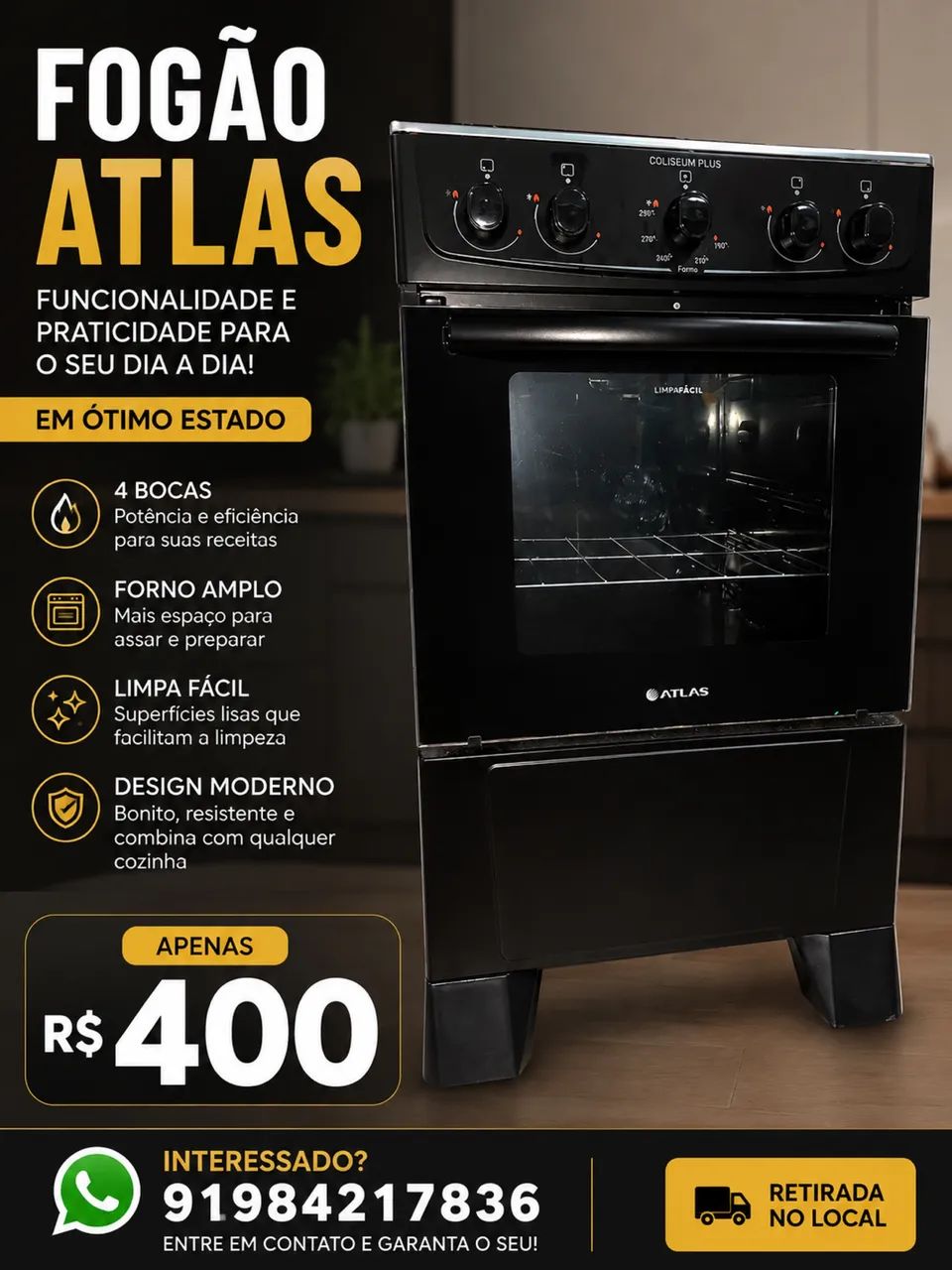 Fogão Atlas