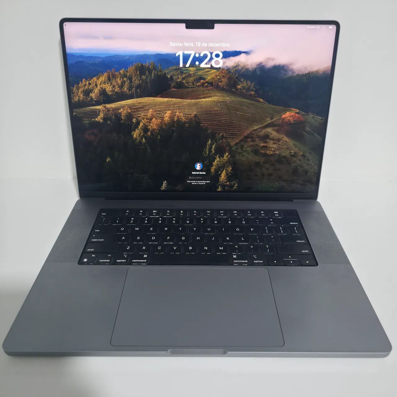 Macbook Pro M1 16 polegadas 16 ram 1 Tera
