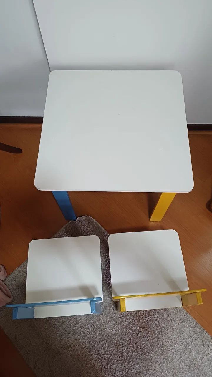 Mesa infantil madeira - Foto 3