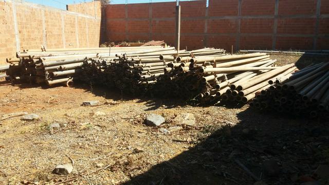 Cano de aço Zincado 01 lote de 440 tubos - Foto 5