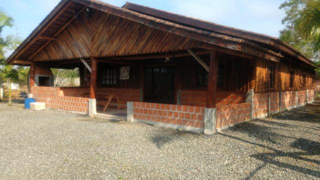 Chácara com Duas Casas rústicas (6 quartos), lado do Rio Palmital - Foto 6