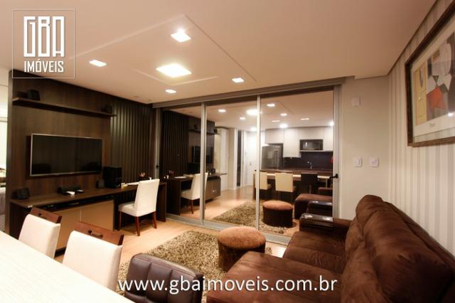 Studio Residence 100% mobiliado, 1 dorm, sacada e 1 vaga - Pelotas/RS