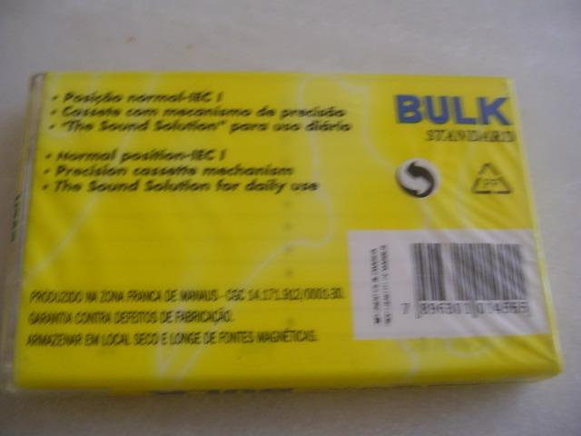 Fitas K7 Cassete bulk 60min. type Normal sem uso Lacradas - Foto 5
