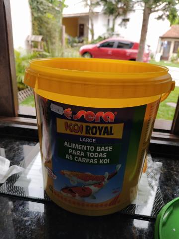 Ração para peixe ornamental
