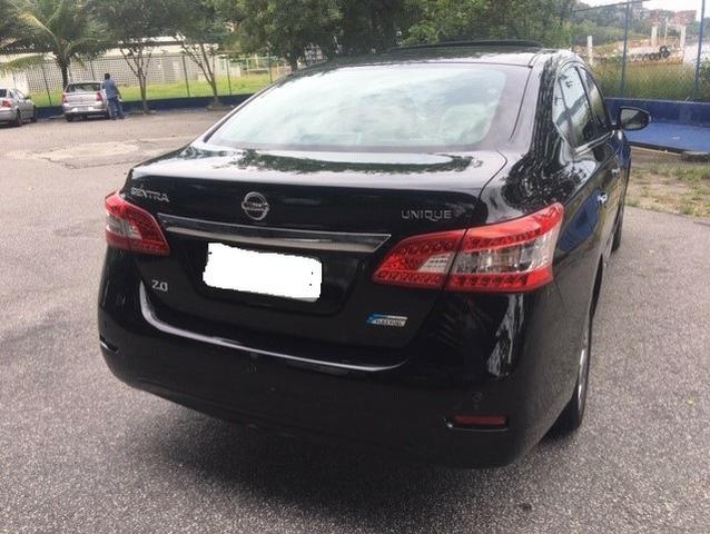 Nissan sentra 2016 unique 2.0 flex top de linha teto solar e interior bege muito novo - Foto 8