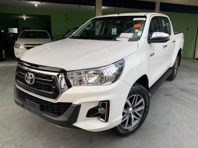 Hilux SRV 2.8 Branca 4X4 Diesel 2020 0KM - Foto 2