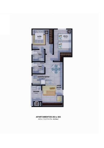 Apartamento parcelamento direto com a construtora sem juros Ingleses - Foto 3