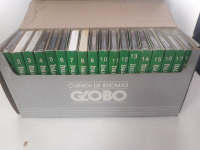 Kit Completo K7 - Curso de Idiomas Globo ? Italiano - Foto 3