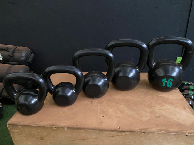 Vendo Kettlebell Emborrachado 4kg a 20kg
