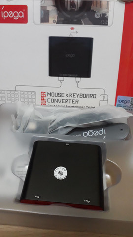 Adaptador Conversor pra usar no celular mouse e teclado - Foto 2