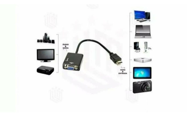 Adaptador Conversor HDMI para VGA - Foto 4