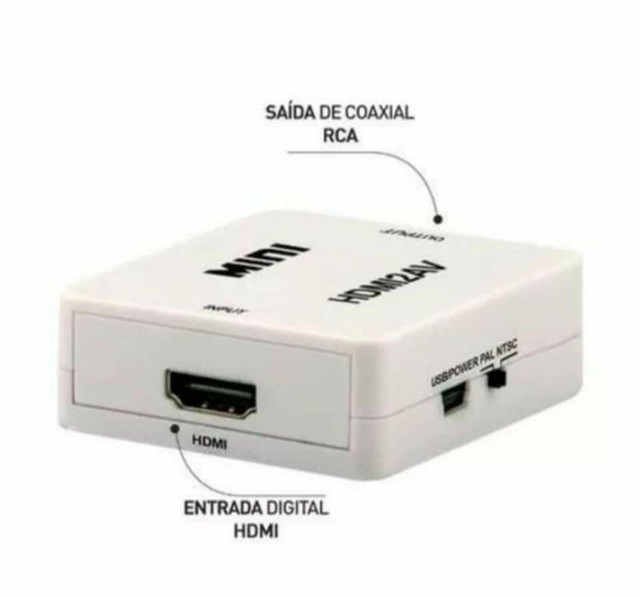 Conversor HDMI para RCA AV - Foto 3