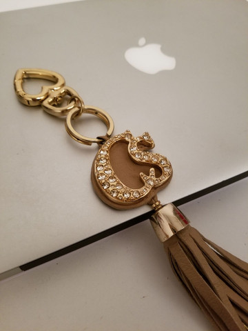 Chaveiro em couro Carmen Steffens