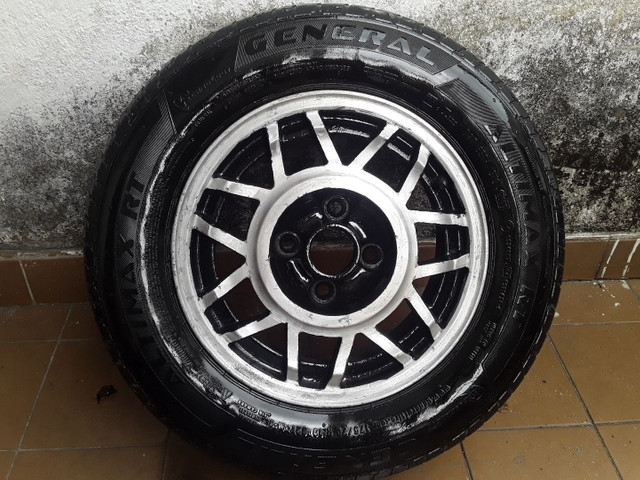 Uma roda liga leve avulsa aro 13 Gol GT