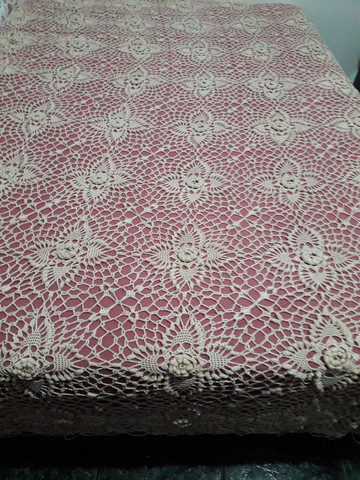 Colcha de crochê casal grande - Foto 3