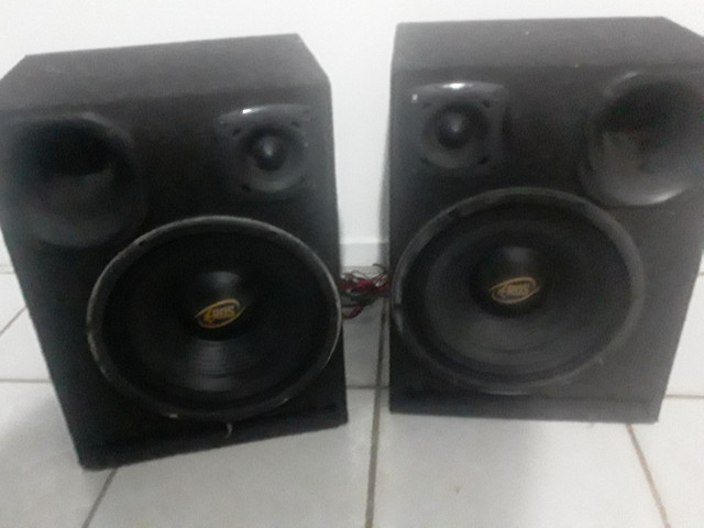 Vendo duas caixa som boca 12 550