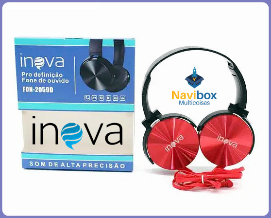 Fone de Ouvido - Inova Pro definição | FON-2059D - Foto 4