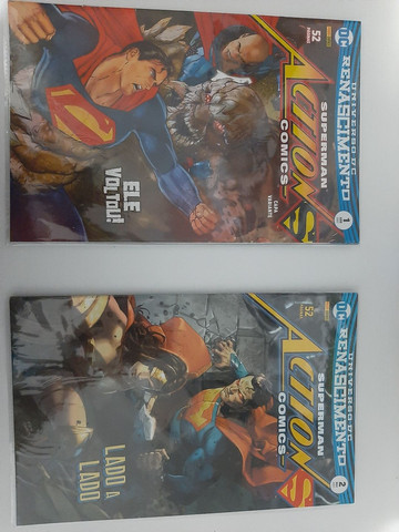 HQs DC Renascimento - Superman Action Comics edições de 1 a 8