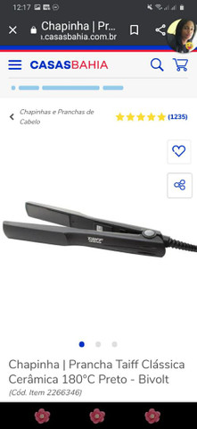 Vende se chapinha e secador novo - Foto 2