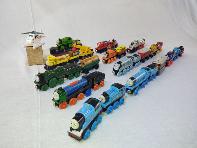 Thomas e seus amigos em madeira! - Foto 4