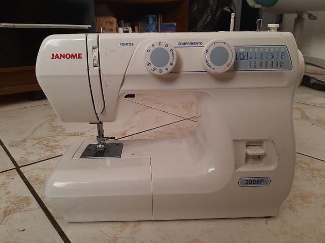 Máquina de costura JANOME 2008P + Acesssorios Originais - Foto 5