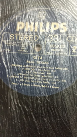 Disco de vinil Raul Seixas,GITA. - Foto 2