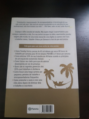 Livro Trabalhe 4 horas por Semana - Foto 2