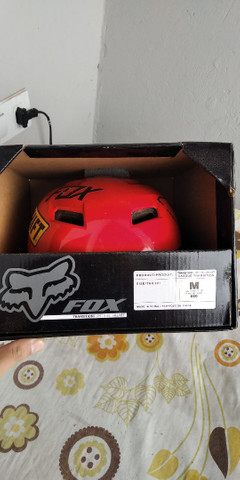 Capacete Fox tamanho M - Foto 4